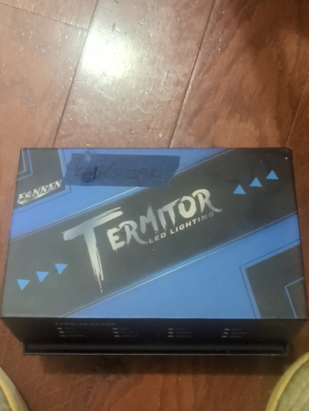 Fahrenheit Termitor LED Lighting Box in Blue and Black